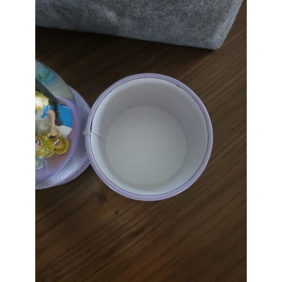 Disney Alice in Wonderland Jewelry Box/Snow Globe A Very Merry Unbirthday To You - Picture 7 of 10